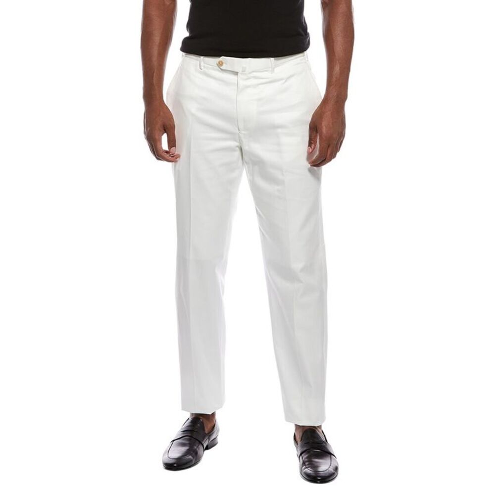 Isaia Mens  Trouser, White